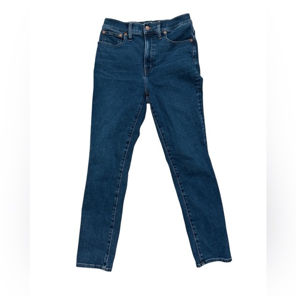 Madewell women’s dark denim perfect vintage jeans. Stretch 
Straight leg size 27 - Picture 1 of 5